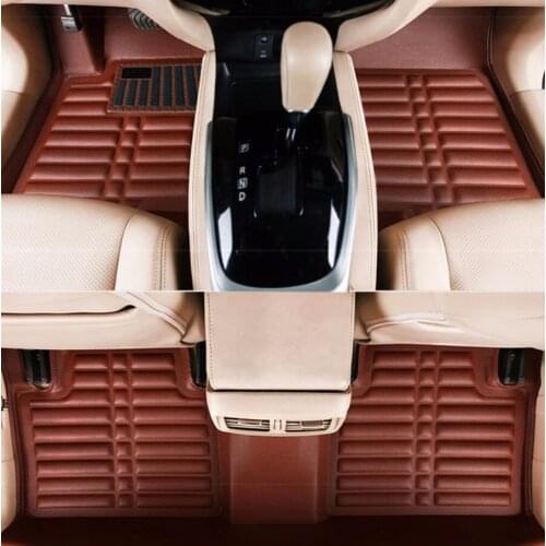 Leather car floor mats carpet for nissan x-trail x trail Rogue 2013 2014 2015 2016 2017 2018 2019 2020 accessories t32