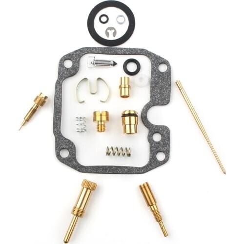 Motorcycle Carburetor Spare Sets Carb Rebuild Repair Kit for Kawasaki KLF220 220 BAYOU 1988-2002