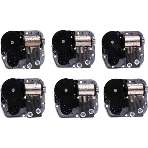 Mechanical DIY windup music box sankyo musical movement+screws+key