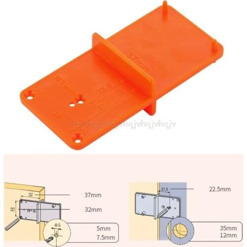 35mm 40mm Hinge Hole Drilling Guide Locator Hole Opener template Door Cabinets DIY Tool For Woodworking tool F26 21