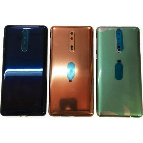 New Original Battery Door Housing Back Cover Battery Cover Case for Nokia 8 the Back of the Phone Auto Parts