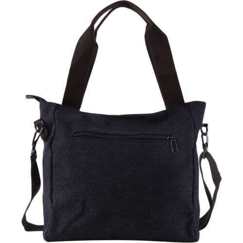 New Womens Bag Canvas Handbag Messenger Bag Women Designer Brand Womens Handbag Fashion Purse Female Shoulder Cloth Bag