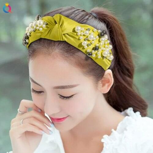 Girl Headband Soft Knot Bow Accessories Lovely Flower For Woman Cute Hat Turban Infant Toddler Headwrap for teenager