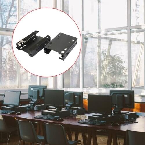 Phanteks Stackable 3.5 / 2.5 inch HDD Bracket Duo Pack Cases 2 Pack HDD Hard Drive Metal Mounting Bracket Adapter Black