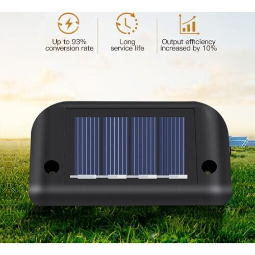 Solar Lights Solar Step Lights Outdoor Waterproof Led Solar Stair Fence Lamp decoration for Patio Stairs Garden Yard