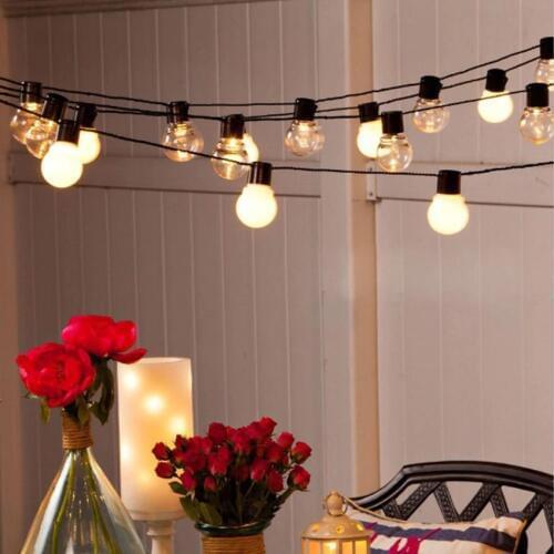 Led globe bulb string fairy light christmas light G45 10m 38 wedding party led fairy string light festoon garland decor outdoor