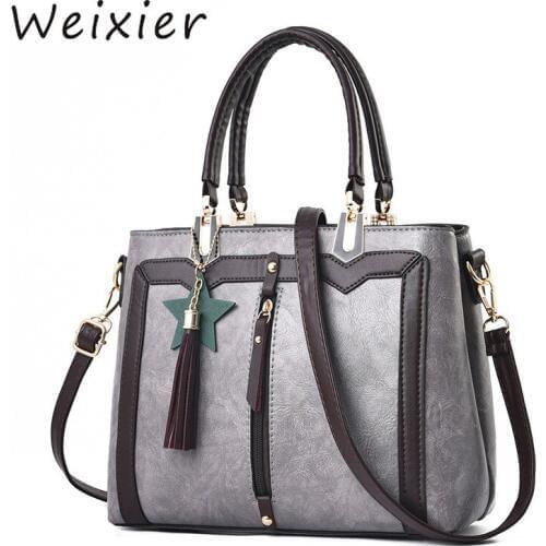 Weixier Women's Gray Bags