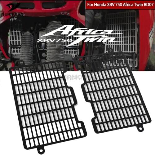 Motorcycle Radiator Grille Guard Cover Water tank protection For Honda XRV750 XRV 750 Africa Twin 1993-2002 XRV650 XRV 650 RD03