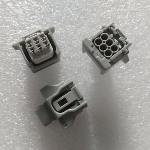 1/5/10/20/50/100pcs/lot 6 Pin/Way Female Automotive Reversing Radar Camera Connector Plug For Toyota Lexus 90980-12790