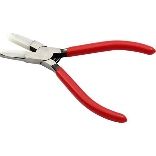 1PC Jaw Pliers Hand Pliers Toothless Flat Nose Pliers Flat Mouth Flat Nose Pliers Diagonal Cutting Plier