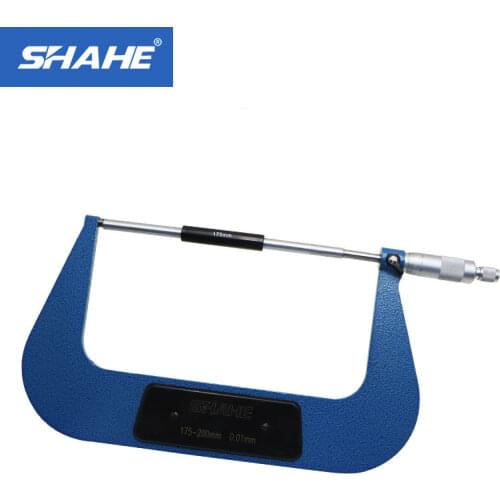 150-175mm Good Quality High Accuracy Yellow Outside Micrometer Outside Micrometer measuring tools