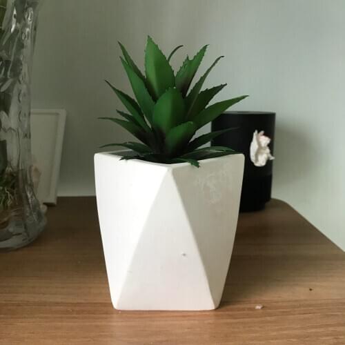 Big Flower Pot Silicone Concrete Molds Handmade Cement Vase Making Polymer Resin Craft Mold