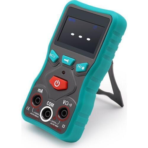 Intelligent auto identification digital multimeter high-precision measurement NCV + backlight + lighting small digital meter