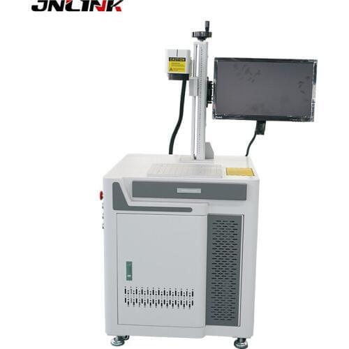 Cnc fiber marker laser generator color marking on stainless steel computer keyboard