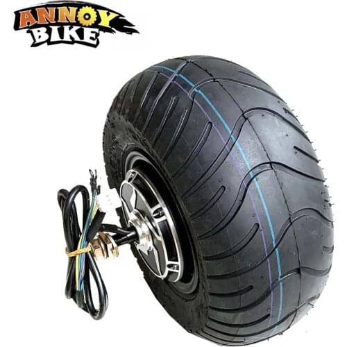 13 inch 48V 60V 800W Electric Motor 13X6.50-6 Tyre Brushless Hub Motor Electricl Bicycle Ebike With Front Wheel