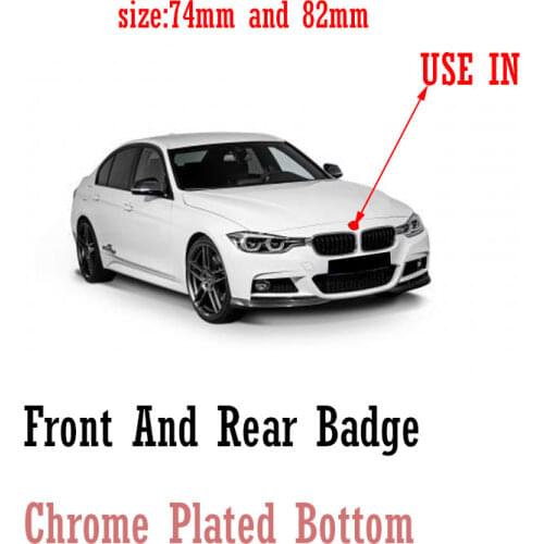 1pc 82mm/74mm Car Emblem Badge Hood Front Rear Trunk Logo for E46 E39 E38 E90 E60 Z3 Z4 X3 X5 X6 P/N.51148132375 for soys seller