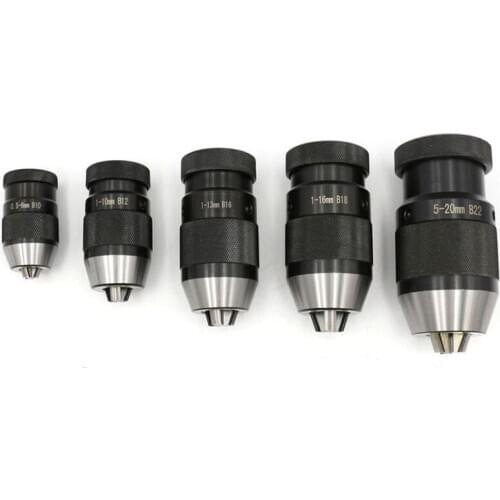 Hot B18 1-16mm Self Tighten Keyless Drill Chuck & MT2-B16 Arbor for Lathe Drill MK2 Fits Almost All Drilling & Lathes
