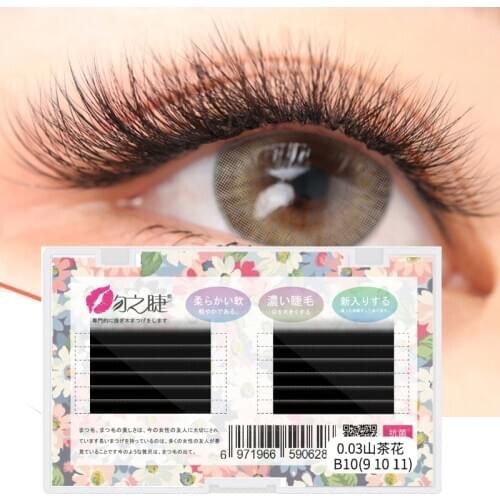 False Individual Fan Volume Lashes Blossom Eyelash Extension Bloom 3D/4D/5D/6D Mink Magnetic Camellia Fake Eyelashes Extensions