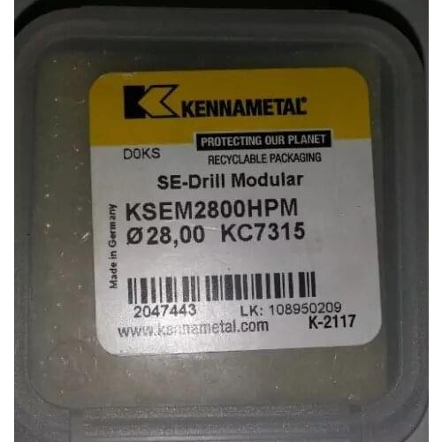 ORIGINAL 2PCS CARBIDE INSERT KSEM2800HPM KC7315