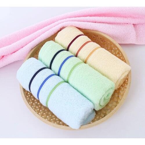 Face Towel Cotton Soft Terry Absorbent Quick Drying Household Women Men Body Hand Hair Bath Towels Washbasin Facecloth Bathroom
