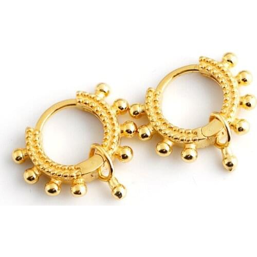 925 Sterling Silver Ear Buckle Korean Style CZ Hoop Earrings Minimalist Fashion Jewelry For Women Earrings Birthdays Gifts