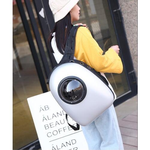 High Quality Breathable Space Capsule Astronaut Bubble Travel Bag Transport Carrying Cute Small Dog Cat Carrier Pet Backpack