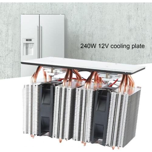XD-6038 DIY 12V Thermoelectric Refrigerator Fast Heat Dissipation Easy to Operate Thermoelectric Cooler for Home Space Cooling