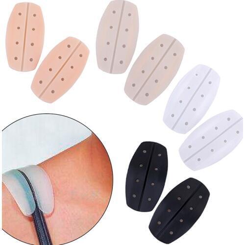1pair Silicone Underwear Anti-Slip Shoulder Pad DIY Apparel Accessories New Design Bra Strap Decompression Shoulder Pads