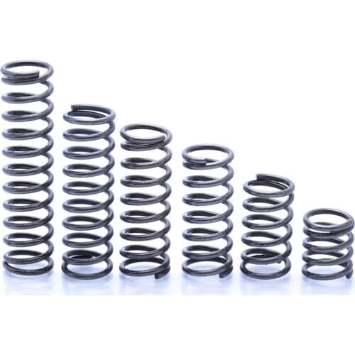 5PCS, Wire Diameter 2mm, Outer Diameter 38mm, Length 60-100mm, Y Type Spring Steel Compression Springs, 2x38x(60-100)mm High