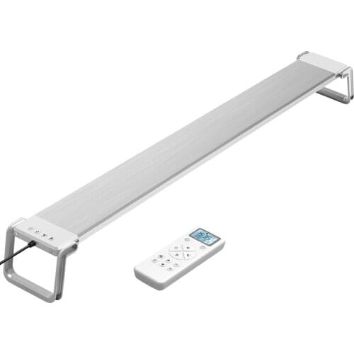 60/90cm Full Spectrum Aquarium Lighting Dimmable Fish Tank Light with 2.4G Remote Control Sunrise Sunset LED Lamp