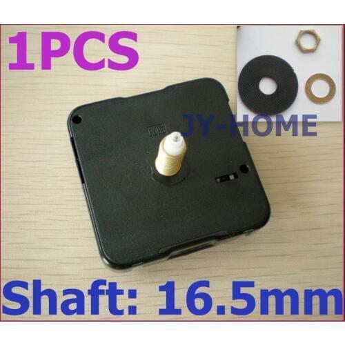 300pcs/lot 16.5mm SILENT DIY Quartz Clock Movement Kit Spindle Mechanism shaft Classic Hanging Watch Repair Replacement