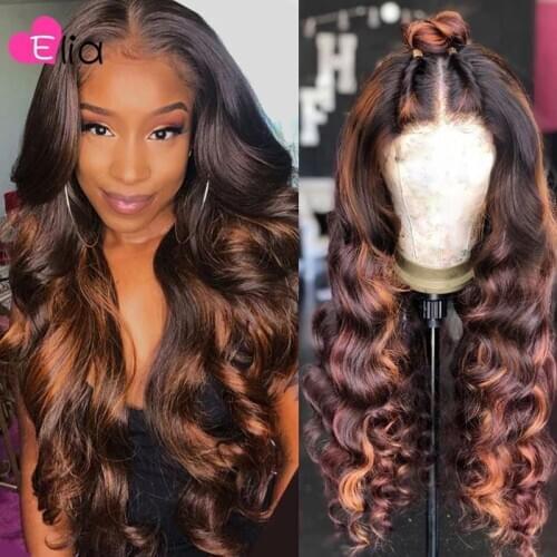 Elia Black Wigs