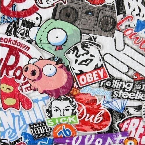 Water Transfer Printing Film Hydrographics Hydro Dipping Kit Pig recorder Graffiti 0.5*2m