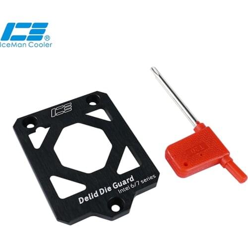 IceMan Cooler Delid Die Guard INTEL 6700K 7700K 8700K CPU Open Cover Protector
