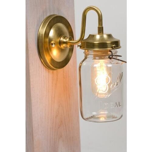 Chinese art retro nostalgia bar restaurant cafe corridor balcony glass stair adornment wall lamp