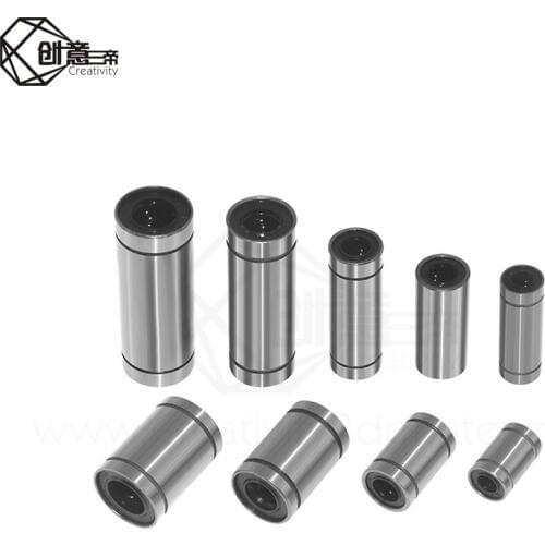Hardy bearing seal Linear Ball Bearings (LM6LUU/LM8LUU/LM10LUU/LM6UU/LM8UU) Bush Bushing Aluminum 3d Printer part Linear Bearing