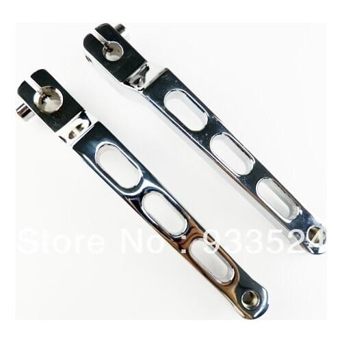 Pair Chrome Shifters Lever For Harley Softail Electra Glide Tour Glide 1986-2012