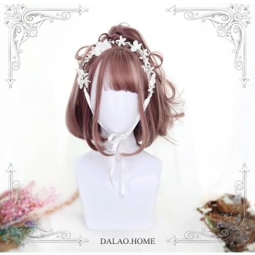 High Quality Harajuku Soft Sister Lolita Bunches Wig Curly Hair Cosplay Costume Party