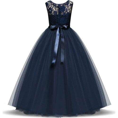 Little Princess Girls Dress Summer Baby Girls Dress Kids Dresses For Girls Wedding Party Prom Gown Children Long Tulle Costume