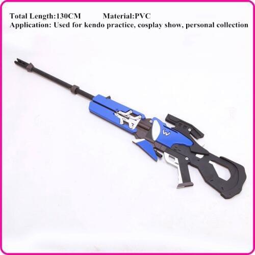 Hot Game OW Amelie Lacroix Widowmaker Sniper Rifle Cosplay Replica Gun Prop PVC Weapons Halloween Christmas Carnival Party Props