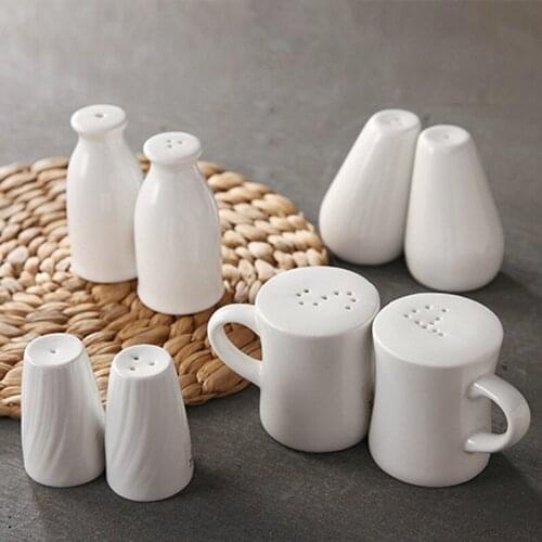 Ceramic Spice Jar Kitchen Condiment Bottle Seasoning Pot Pepper Vinegar Salt Oil Bottle Cooking Spice Tool Kitchen Accessories