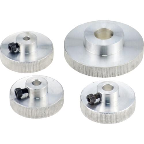 Nema17 Nema23 Nema34 Stepper Motor Hand Wheel Jog Knob 5mm 6.35mm 8mm 14mm Inner Hole Handwheel for dual / double shaft motor