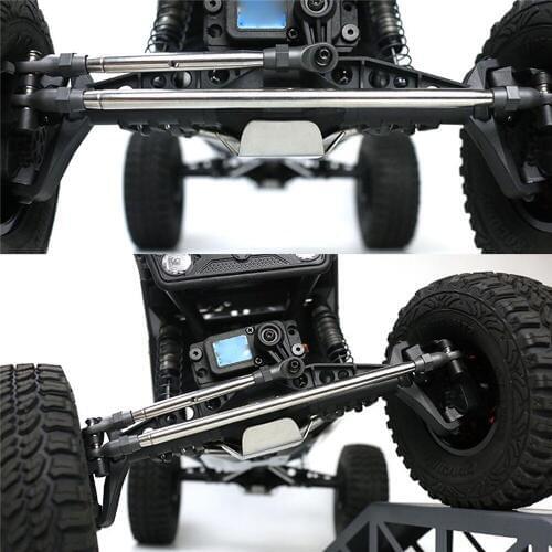 Stainless Steel Chassis Armor Protective Plate Board Upgrade Parts for AXIAL Capra 1.9 UTB AXI03004 RC Model Car Accessories