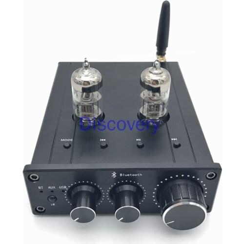 HIFI Fever Tube Preamplifier Bile Machine DIY Kit U Disk Nondestructive Music Bluetooth Player Finished Product