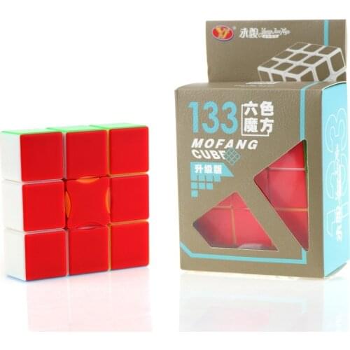 Yongjun 1x3x3 Magic Cube Stickerless 133 Speed Puzzle 3x3x1 Cubo Magico Learning Education Toys For Childre