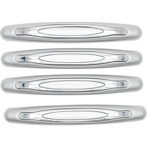 4x Car PVC Door Edge Guard Bumper Corner Protector Anti Collision Strip Sticker Grey Car Styling Mouldings Accessories