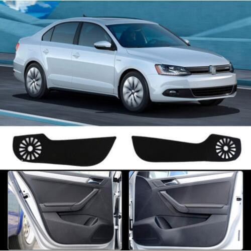 Brand New 1 Set Inside Door Anti Scratch Protection Cover Protective Pad For VW Jetta 2013-2016