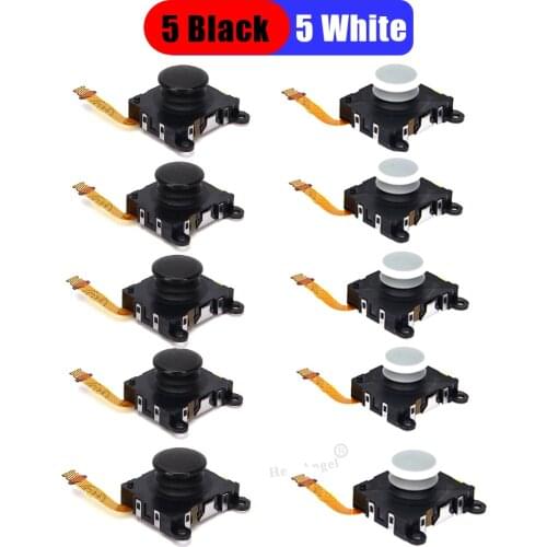 1PCS -16PCS Original New 3D Analog Joystick for PS Vita PSV 1000 Left Right L R Control Analog ThumbStick White Black Button