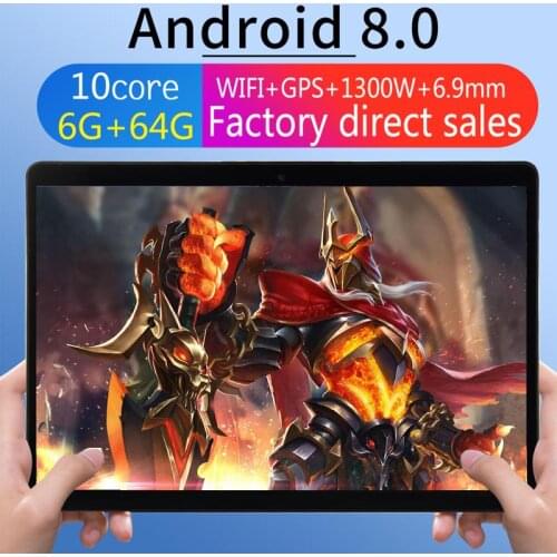 10.1 inch Octa Core Tablet Pc Android 9.0 Google Play 4G LTE Phone Call WiFi Bluetooth GPS 10 inch Tablets