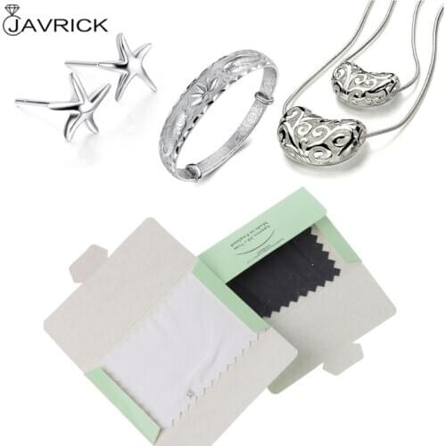 10Pcs Polishing Cloth Jewelry Polishing Gold Clean Tool Jewelry Cleaner